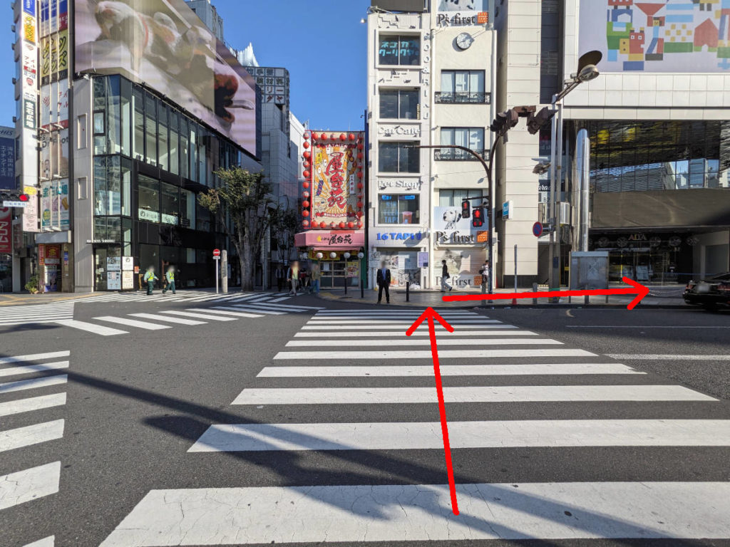 東京上野クリニック新宿医院への行き方
