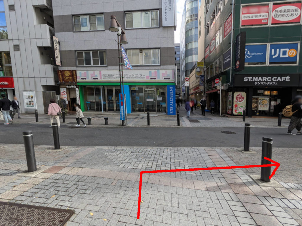 メンズライフクリニック池袋院への行き方